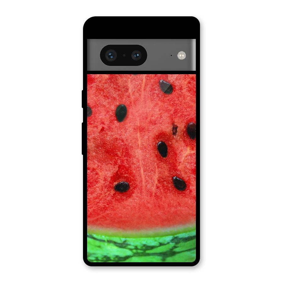 Watermelon Design Glass Back Case for Google Pixel 7
