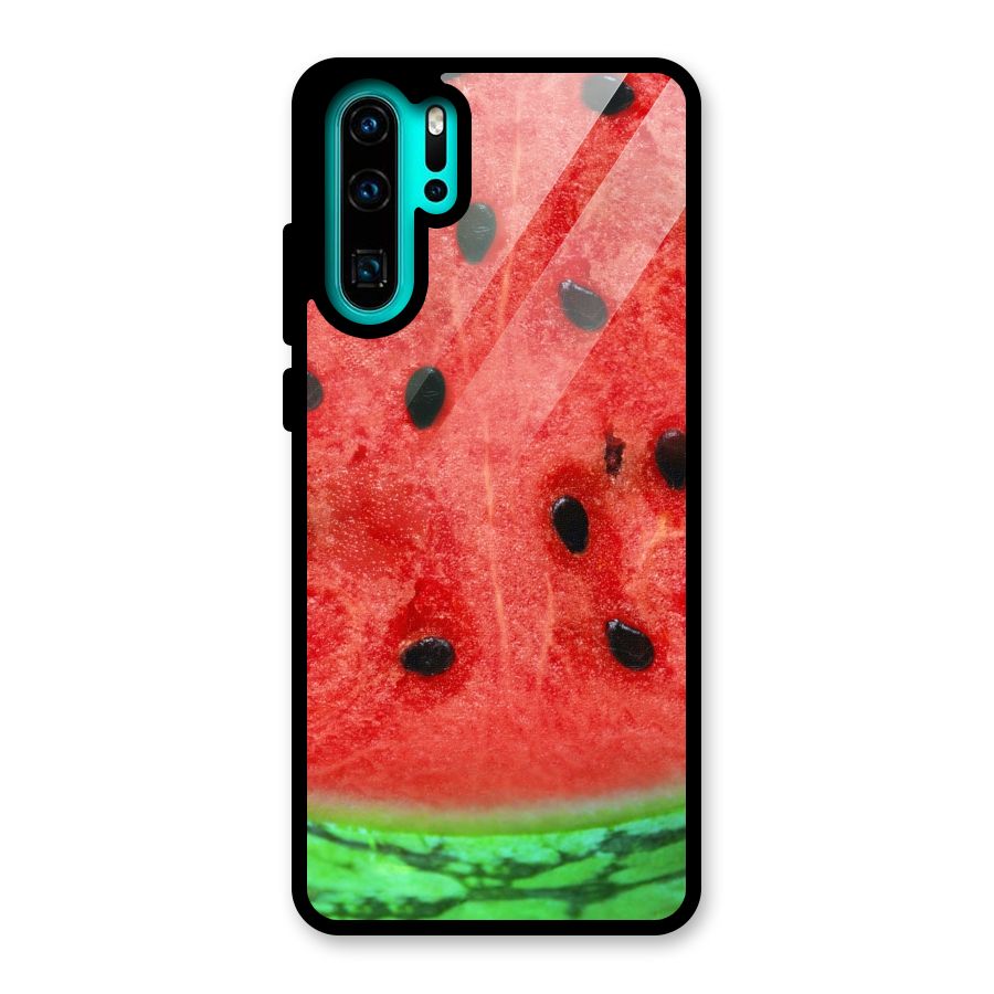Watermelon Design Glass Back Case for Huawei P30 Pro