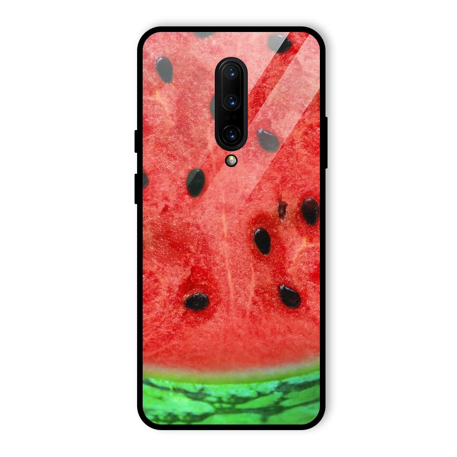 Watermelon Design Glass Back Case for OnePlus 7 Pro