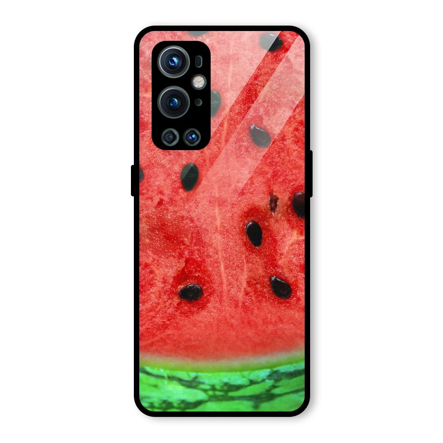 Watermelon Design Glass Back Case for OnePlus 9 Pro