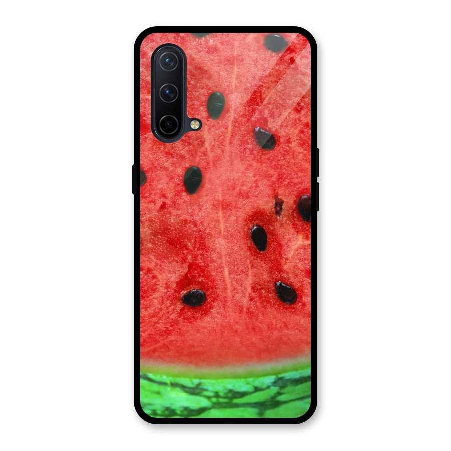 Watermelon Design Glass Back Case for OnePlus Nord CE 5G