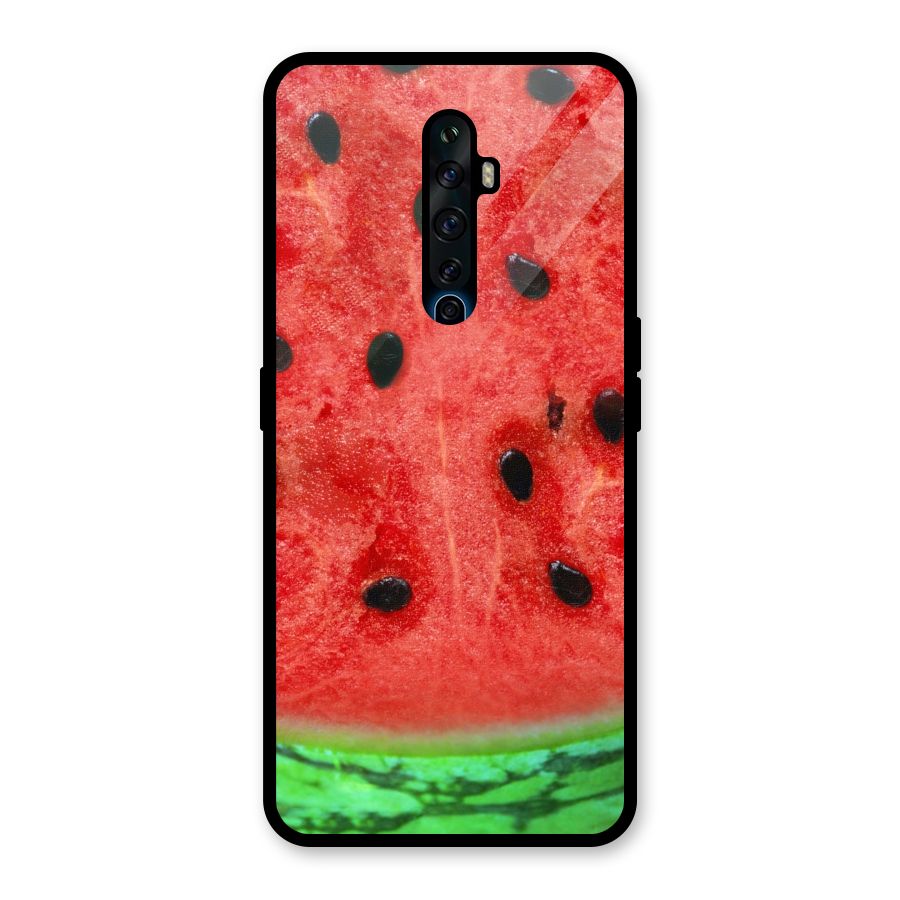 Watermelon Design Glass Back Case for Oppo Reno2 F
