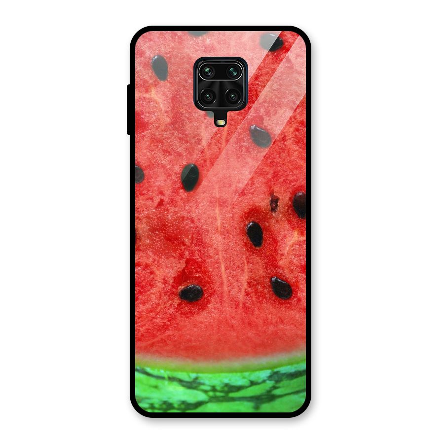 Watermelon Design Glass Back Case for Poco M2 Pro