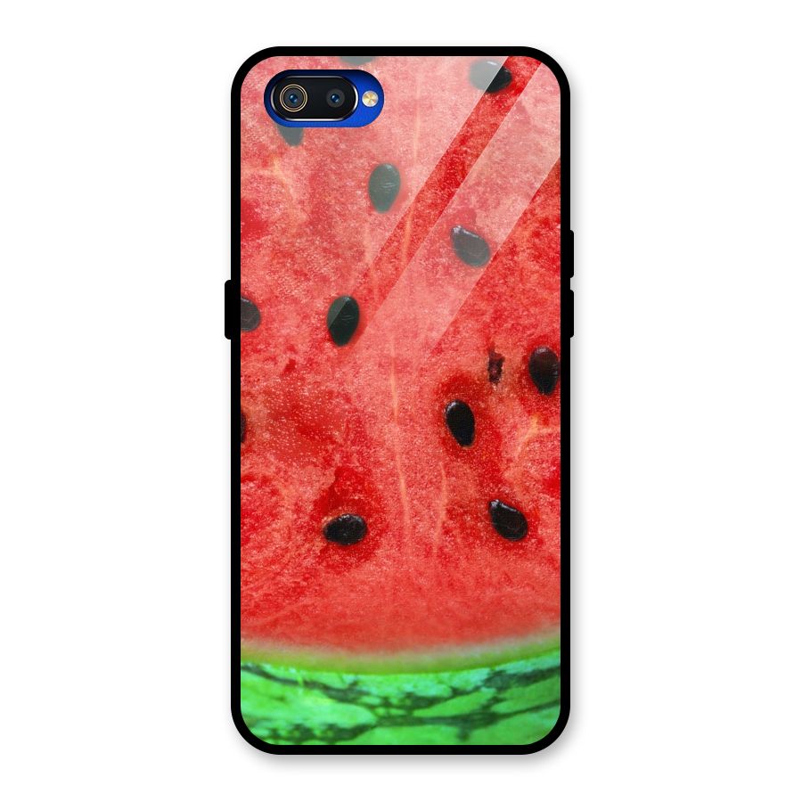 Watermelon Design Glass Back Case for Realme C2