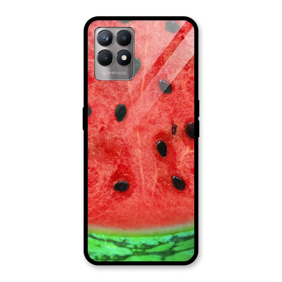 Watermelon Design Glass Back Case for Realme Narzo 50