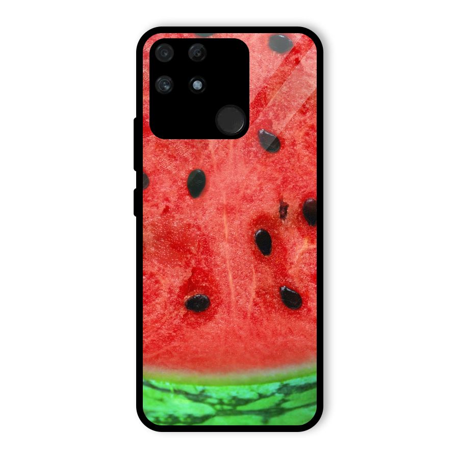 Watermelon Design Glass Back Case for Realme Narzo 50A