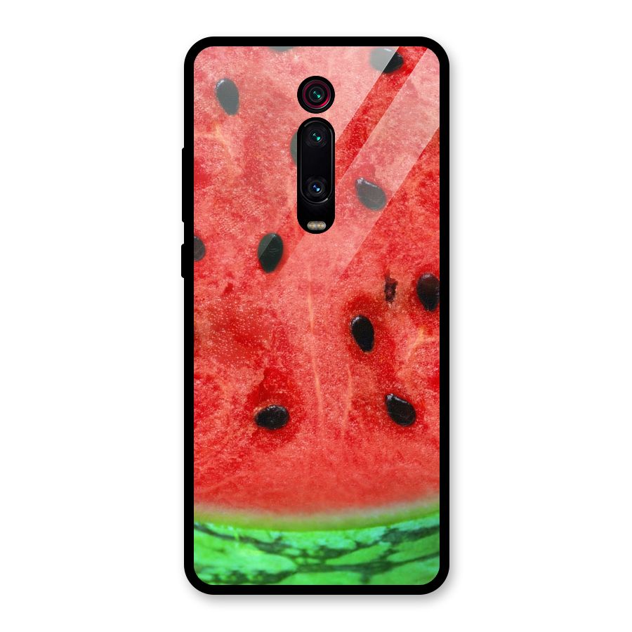Watermelon Design Glass Back Case for Redmi K20 Pro