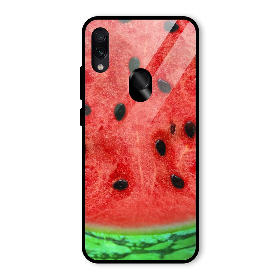 Watermelon Design Glass Back Case for Redmi Note 7 Pro