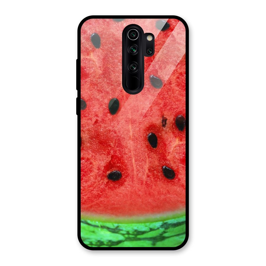 Watermelon Design Glass Back Case for Redmi Note 8 Pro