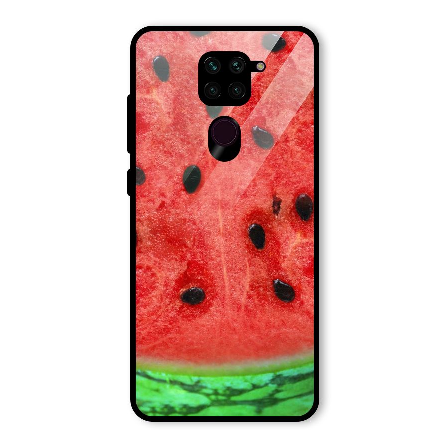 Watermelon Design Glass Back Case for Redmi Note 9
