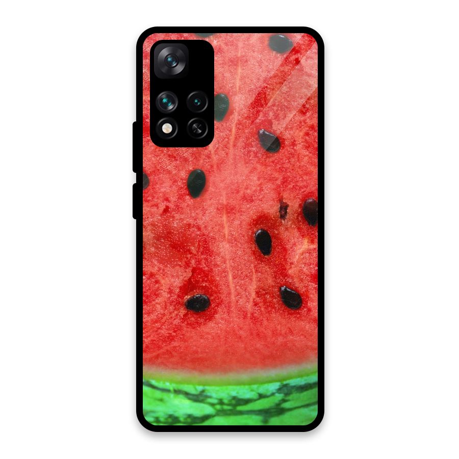 Watermelon Design Glass Back Case for Xiaomi 11i HyperCharge 5G