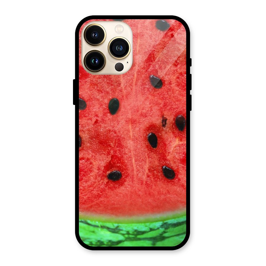 Watermelon Design Glass Back Case for iPhone 13 Pro Max
