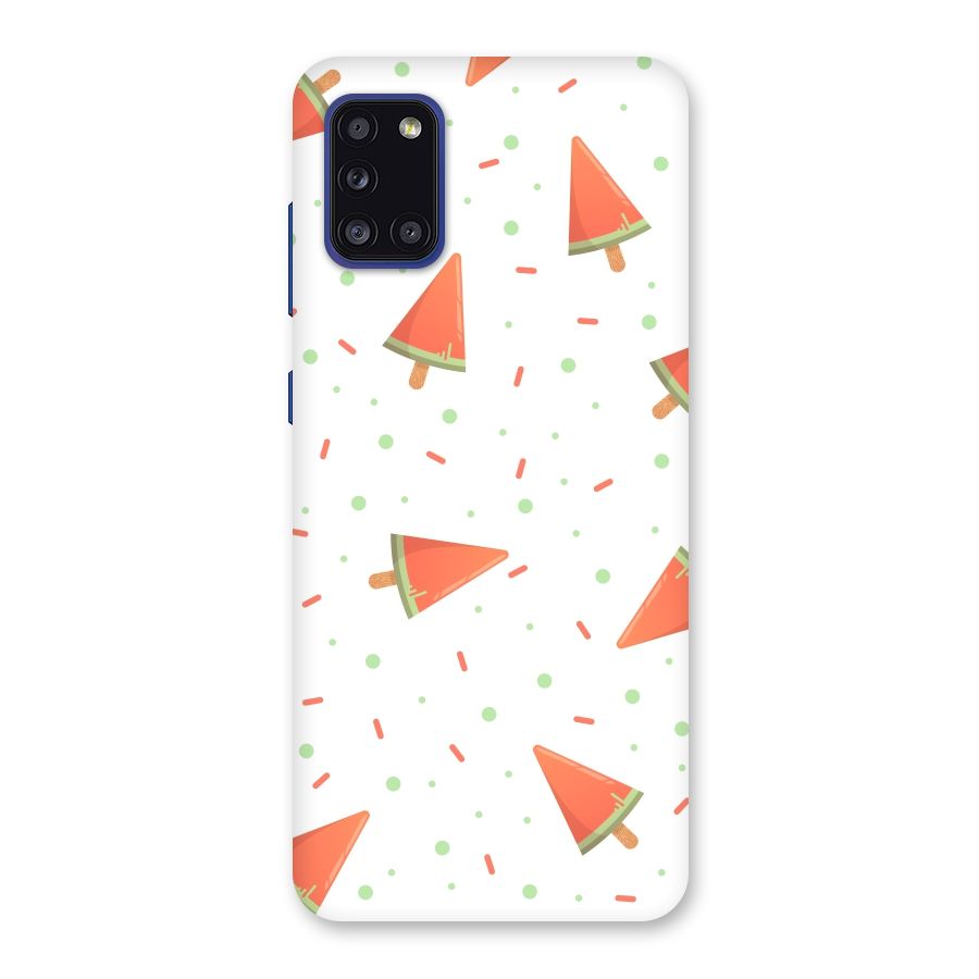 Watermelon Ice Creams Back Case for Galaxy A31
