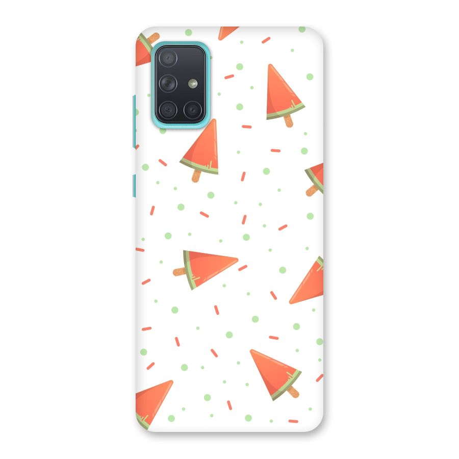 Watermelon Ice Creams Back Case for Galaxy A71