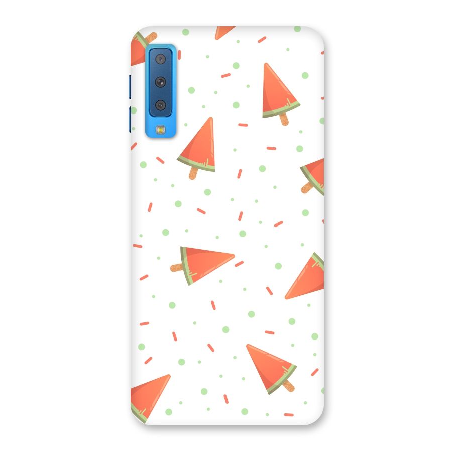 Watermelon Ice Creams Back Case for Galaxy A7 (2018)