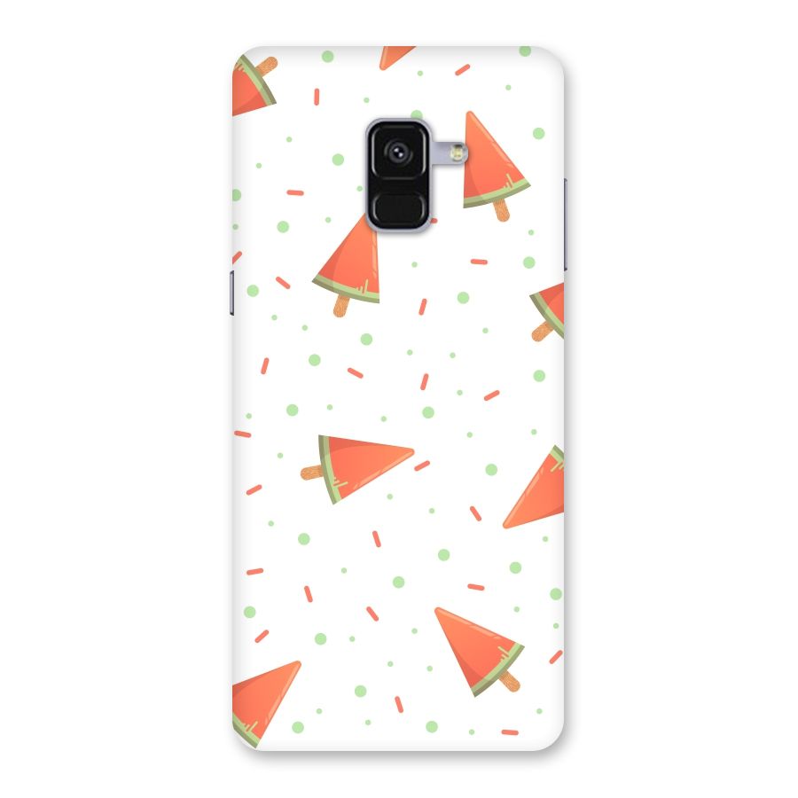 Watermelon Ice Creams Back Case for Galaxy A8 Plus