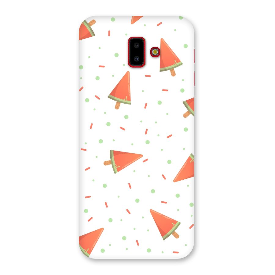 Watermelon Ice Creams Back Case for Galaxy J6 Plus