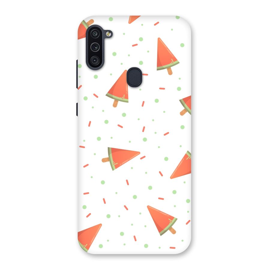 Watermelon Ice Creams Back Case for Galaxy M11