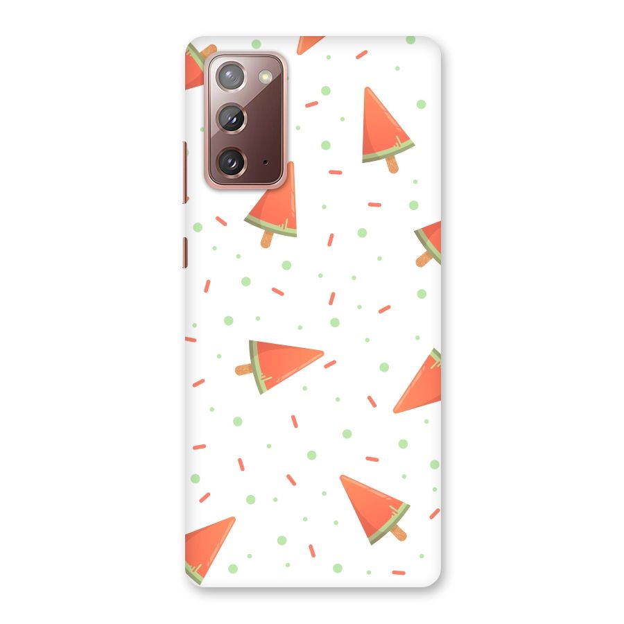 Watermelon Ice Creams Back Case for Galaxy Note 20