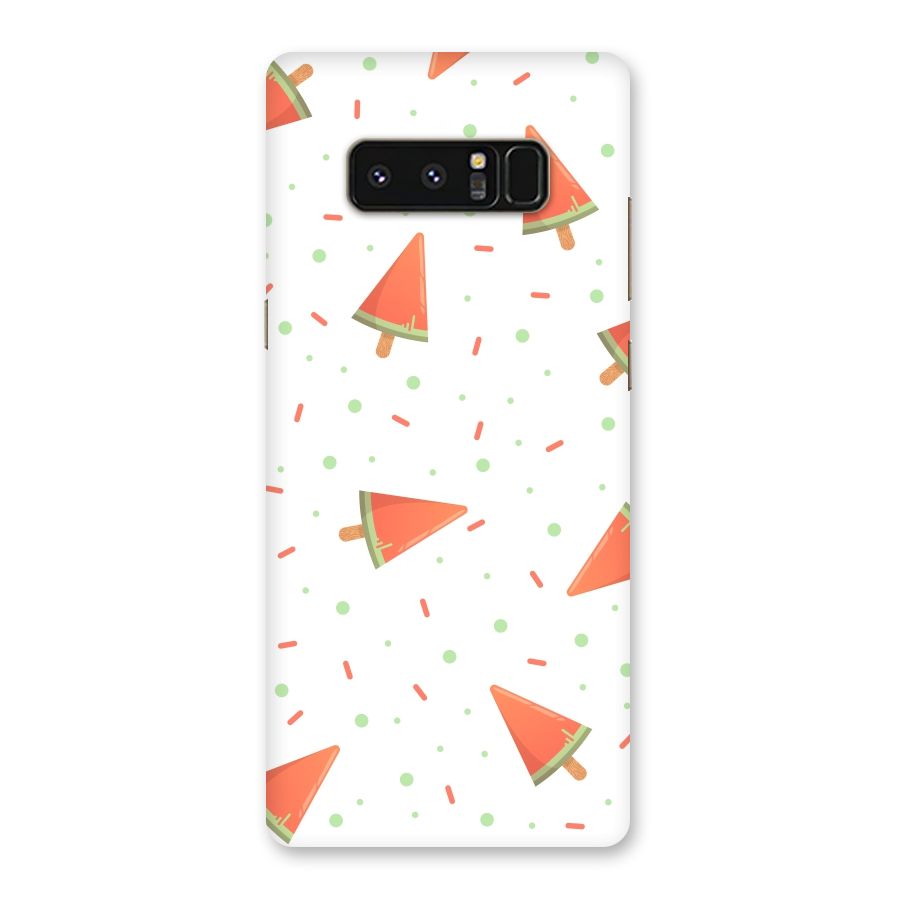 Watermelon Ice Creams Back Case for Galaxy Note 8
