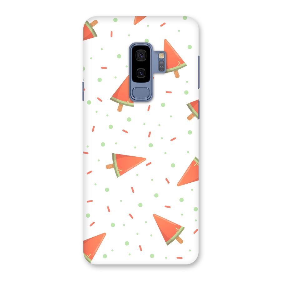 Watermelon Ice Creams Back Case for Galaxy S9 Plus