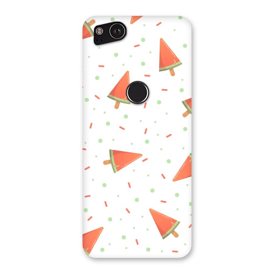Watermelon Ice Creams Back Case for Google Pixel 2