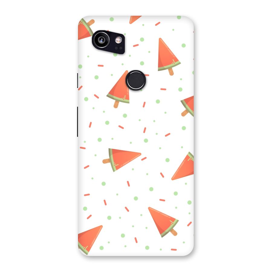 Watermelon Ice Creams Back Case for Google Pixel 2 XL