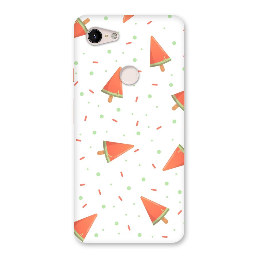Watermelon Ice Creams Back Case for Google Pixel 3 XL