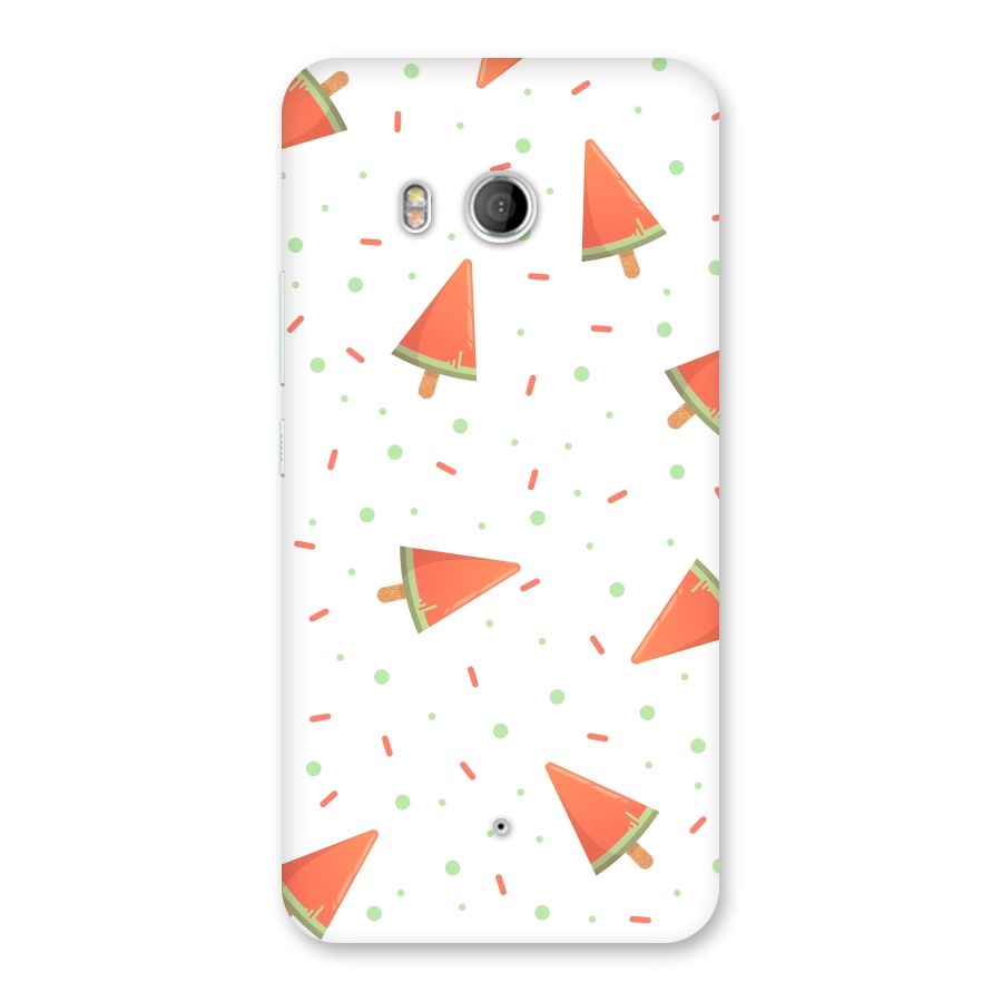 Watermelon Ice Creams Back Case for HTC U11