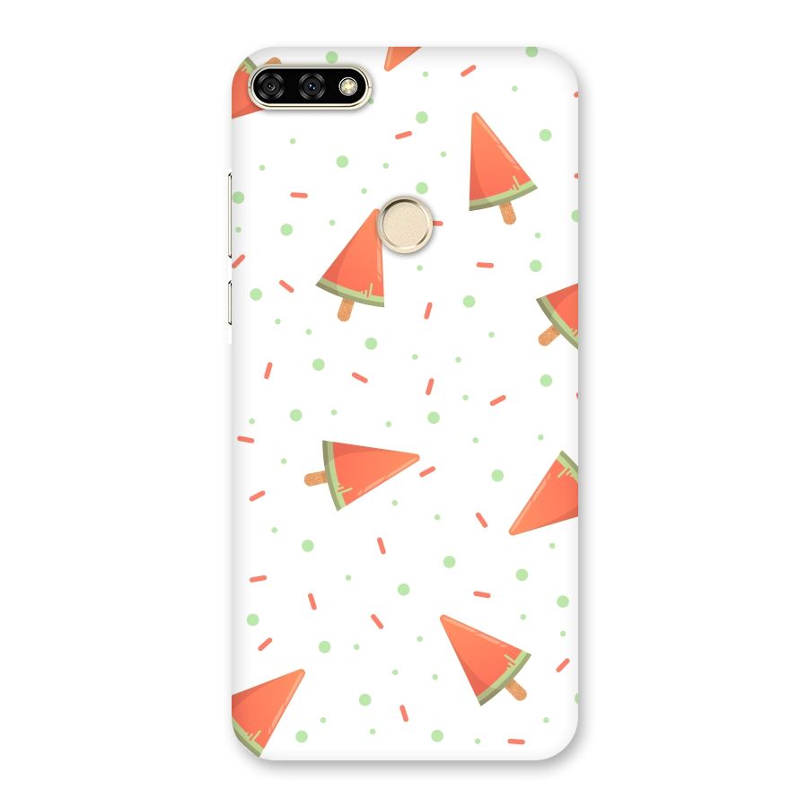 Watermelon Ice Creams Back Case for Honor 7A