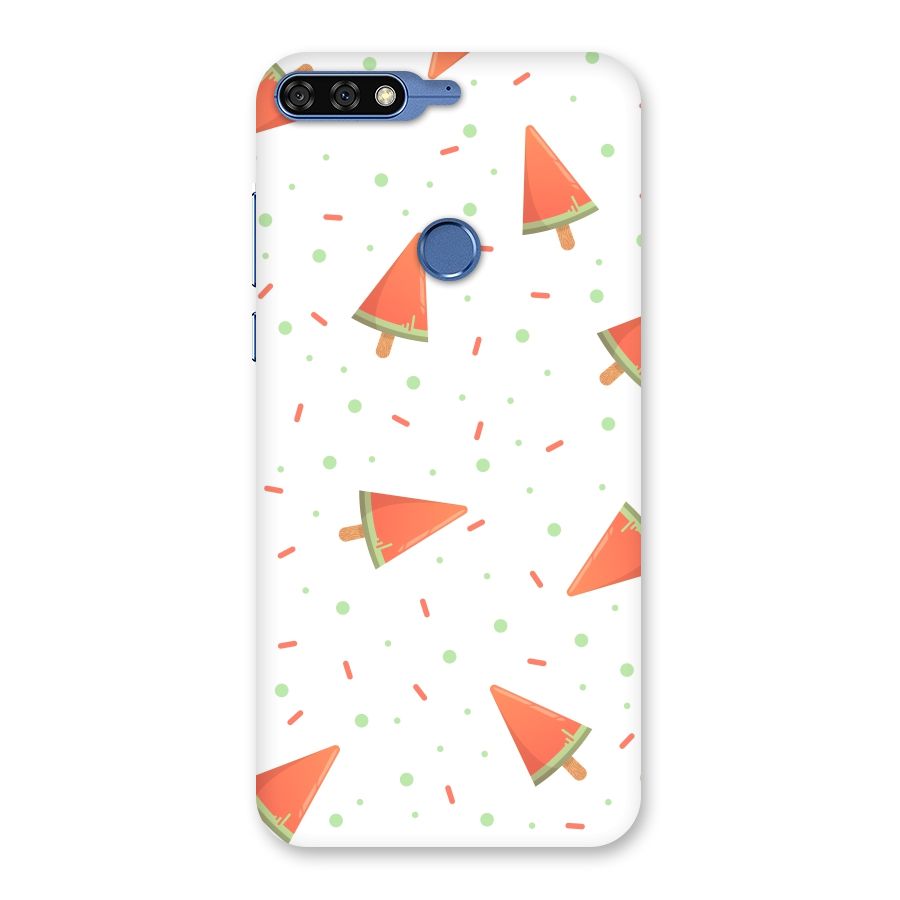 Watermelon Ice Creams Back Case for Honor 7C