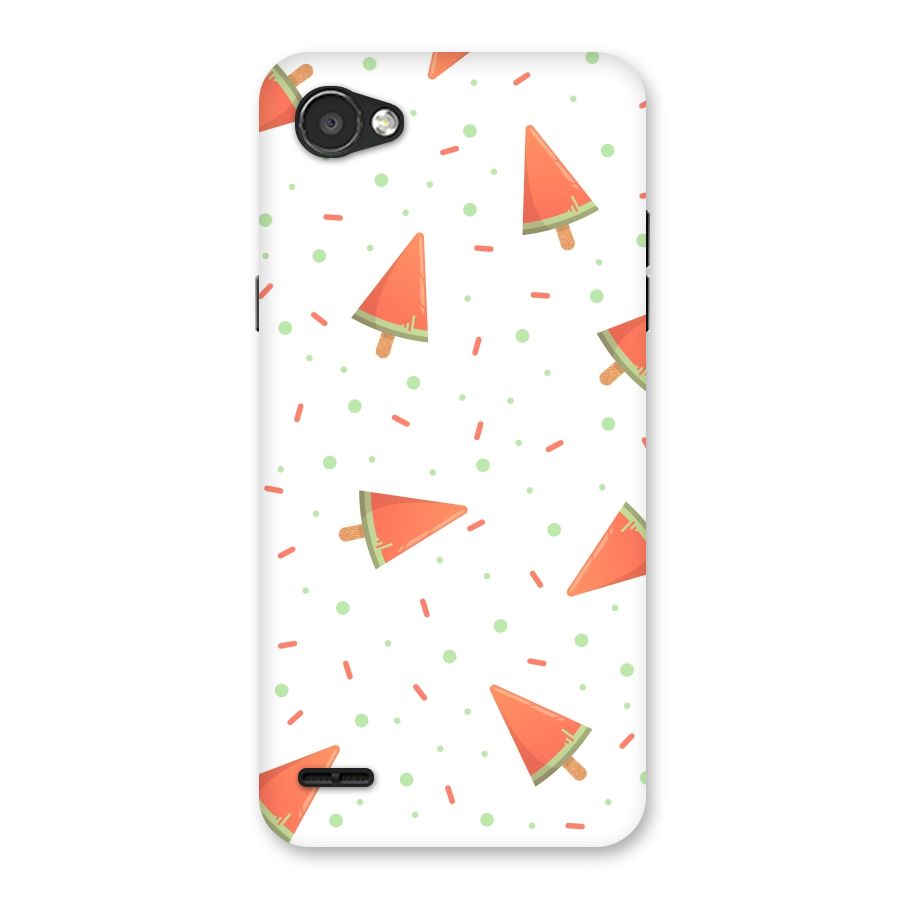 Watermelon Ice Creams Back Case for LG Q6