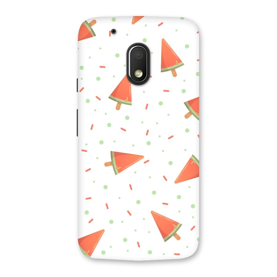 Watermelon Ice Creams Back Case for Moto G4 Play
