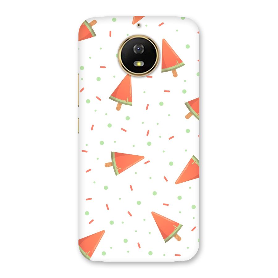 Watermelon Ice Creams Back Case for Moto G5s