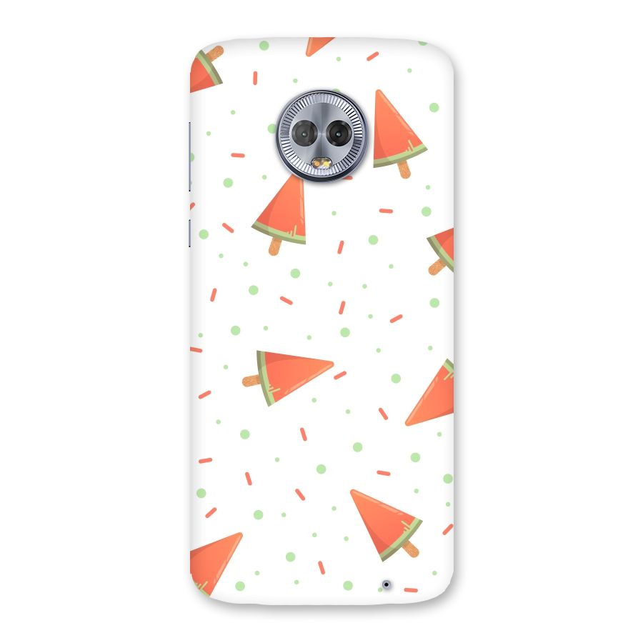 Watermelon Ice Creams Back Case for Moto G6 Plus