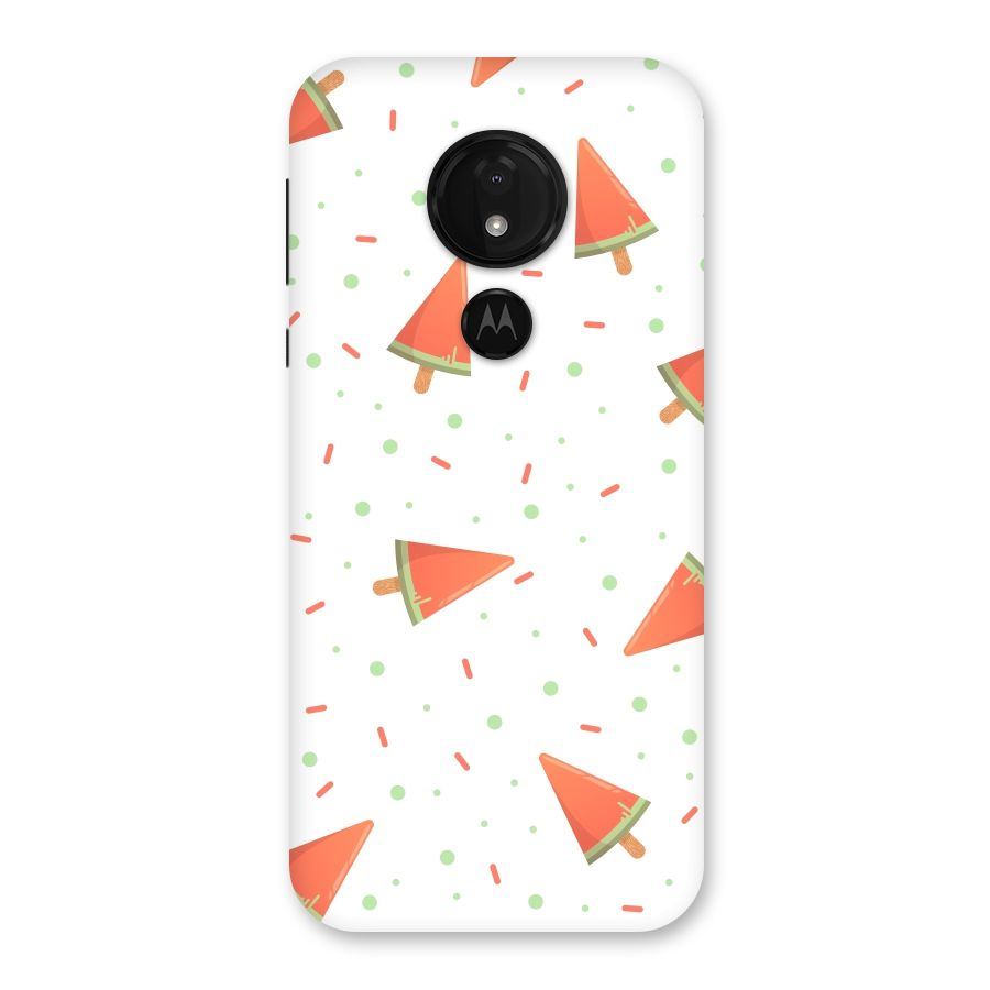 Watermelon Ice Creams Back Case for Moto G7 Power
