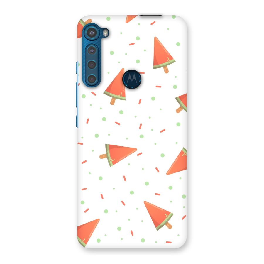 Watermelon Ice Creams Back Case for Motorola One Fusion Plus