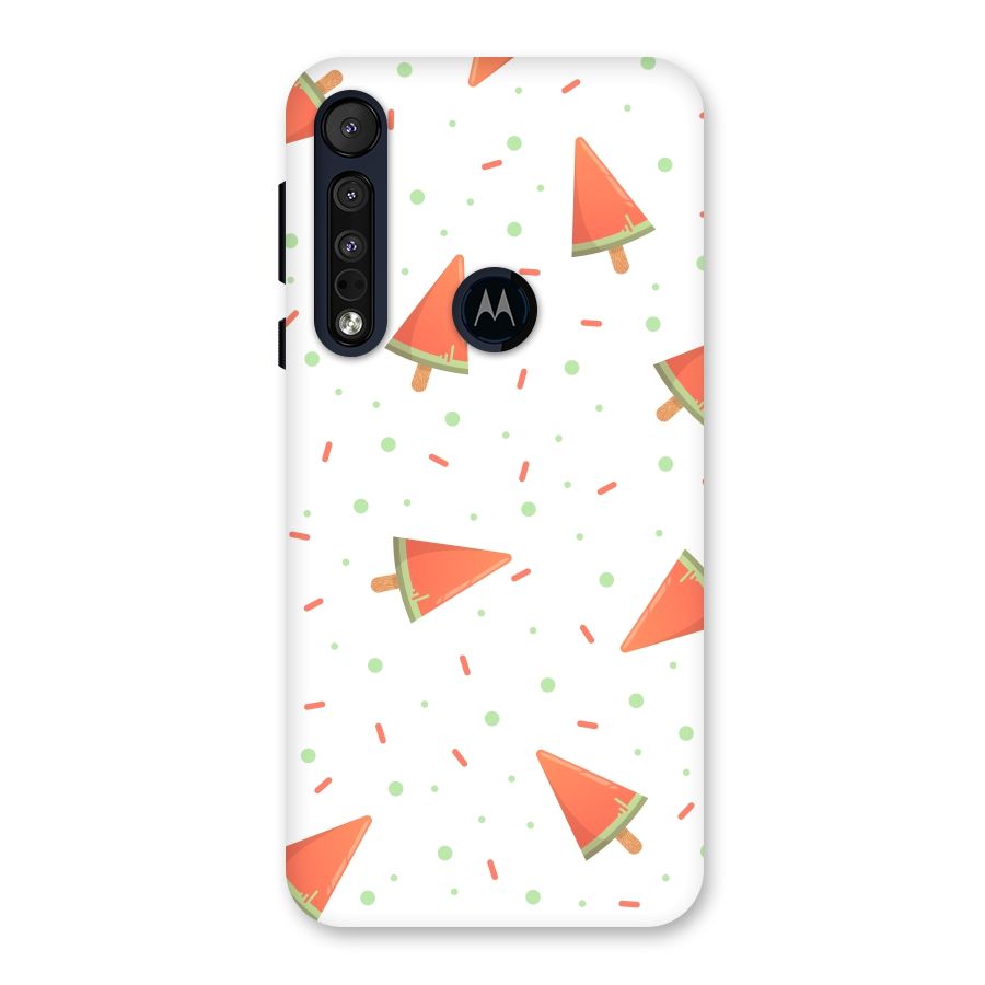 Watermelon Ice Creams Back Case for Motorola One Macro