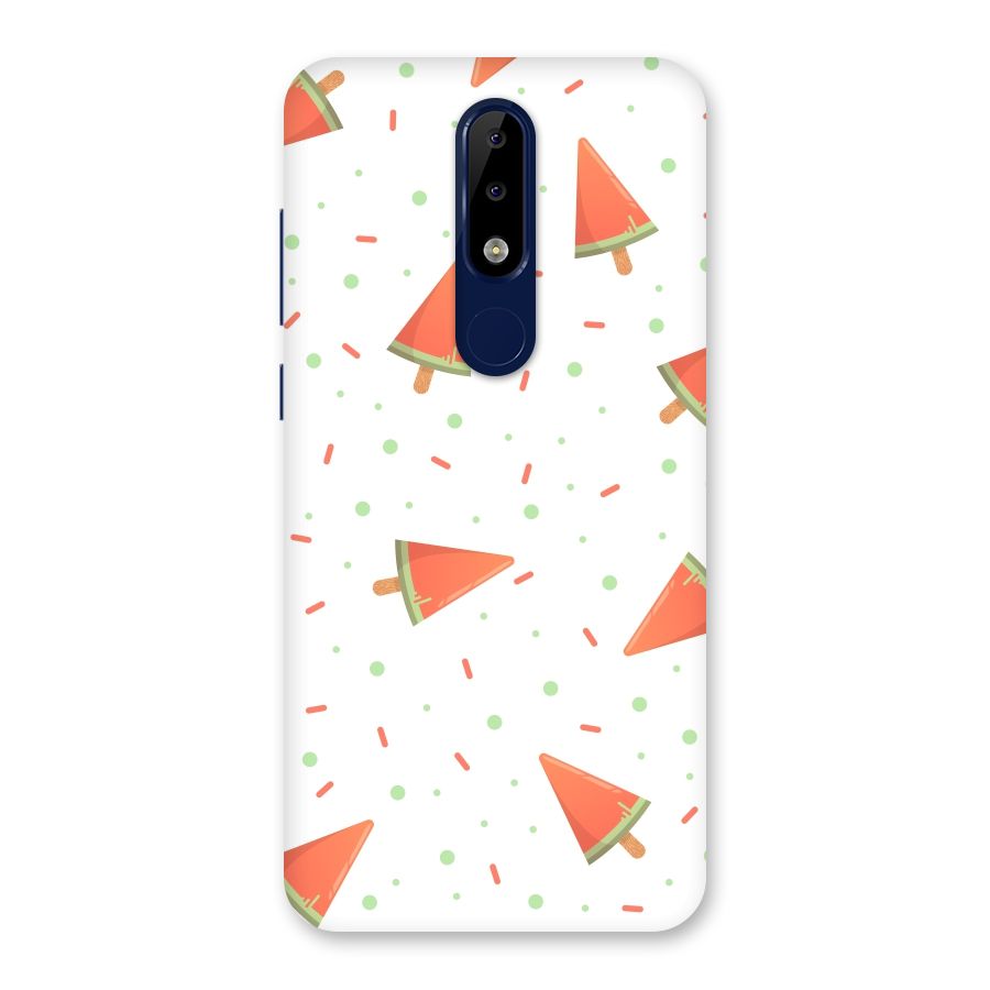 Watermelon Ice Creams Back Case for Nokia 5.1 Plus