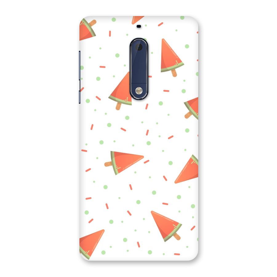 Watermelon Ice Creams Back Case for Nokia 5