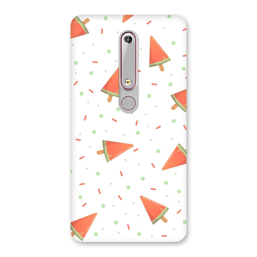 Watermelon Ice Creams Back Case for Nokia 6.1