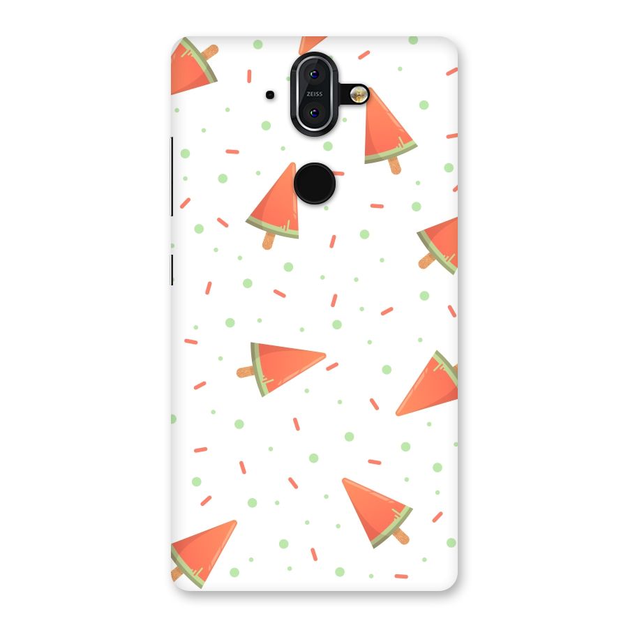 Watermelon Ice Creams Back Case for Nokia 8 Sirocco