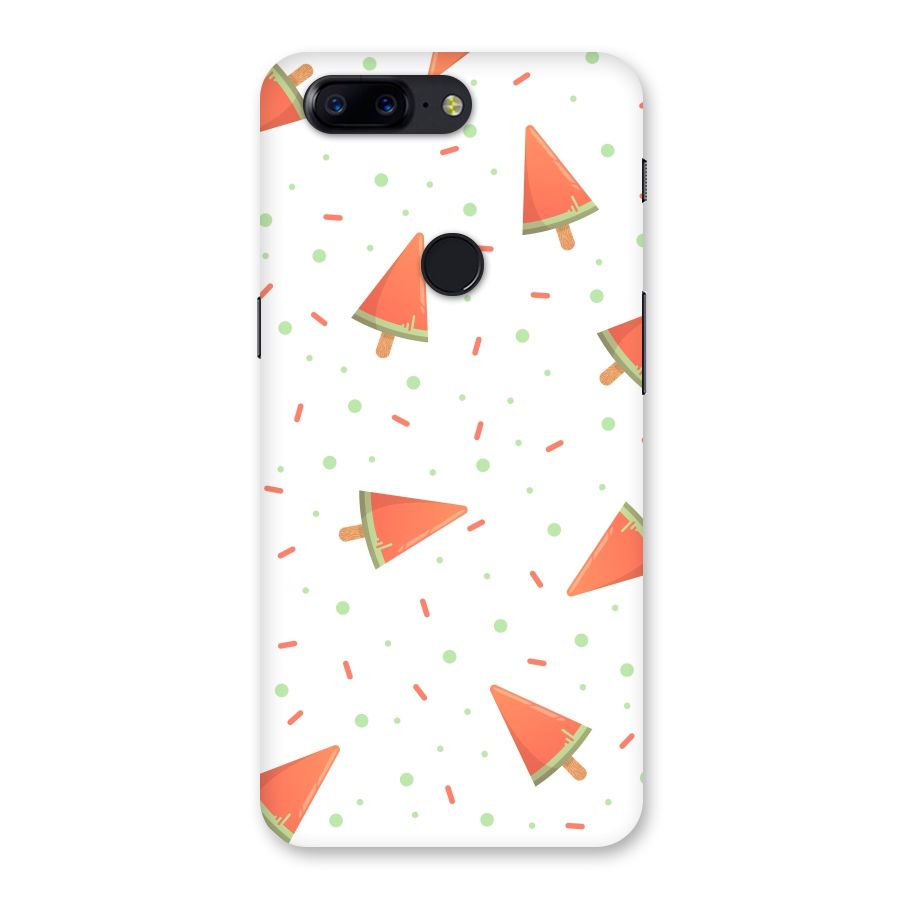 Watermelon Ice Creams Back Case for OnePlus 5T