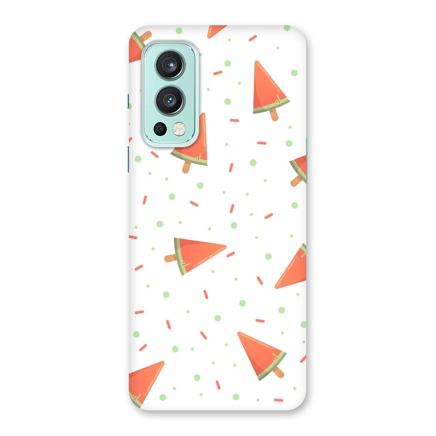 Watermelon Ice Creams Back Case for OnePlus Nord 2 5G