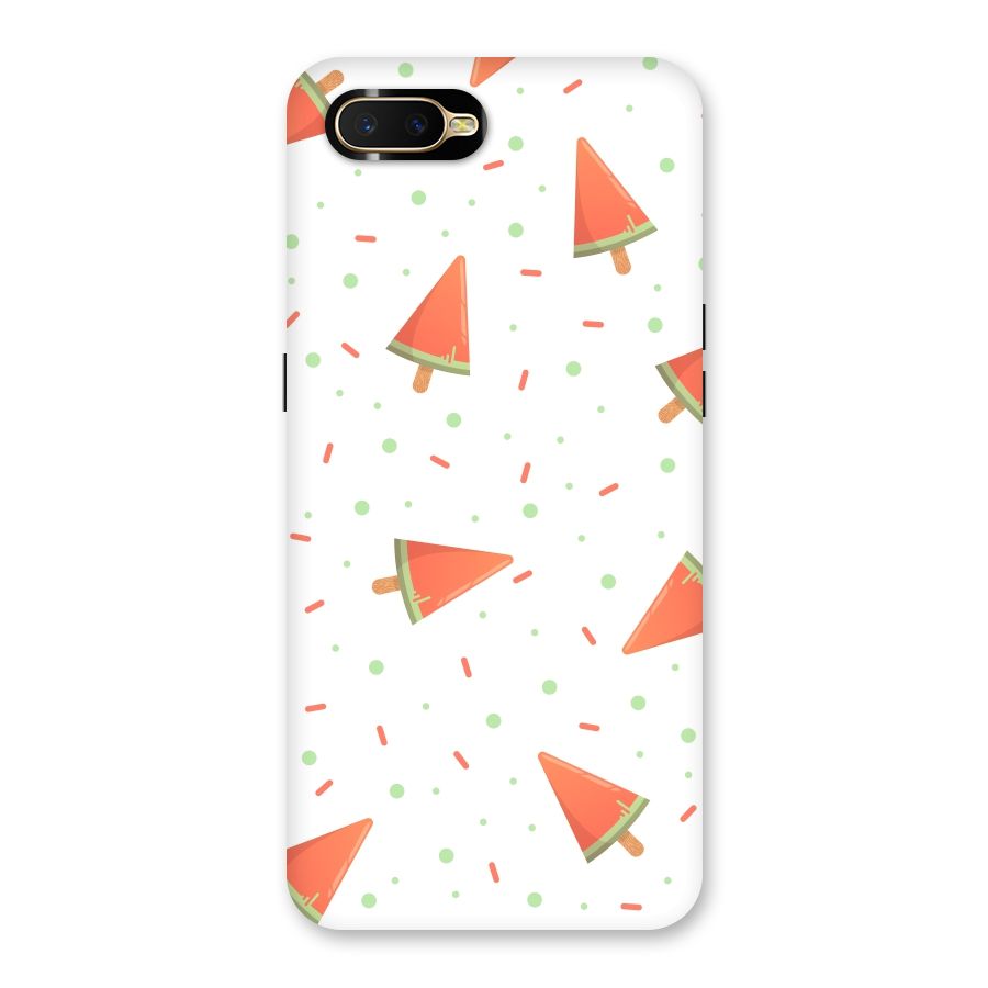 Watermelon Ice Creams Back Case for Oppo K1