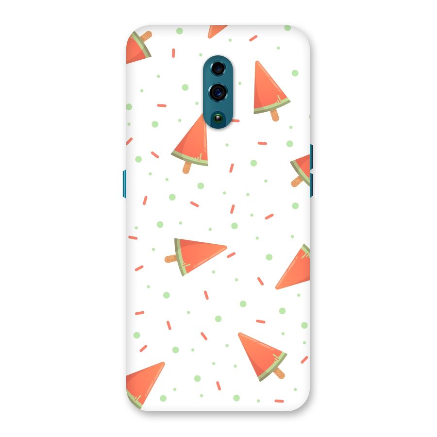 Watermelon Ice Creams Back Case for Oppo Reno