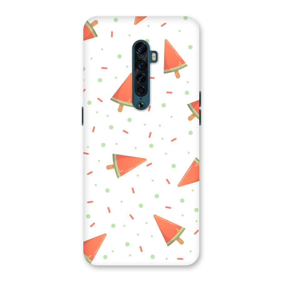 Watermelon Ice Creams Back Case for Oppo Reno2