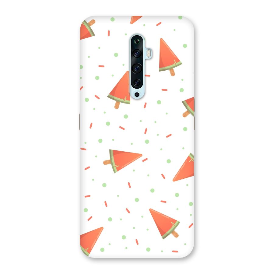 Watermelon Ice Creams Back Case for Oppo Reno2 Z