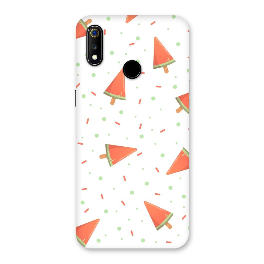 Watermelon Ice Creams Back Case for Realme 3