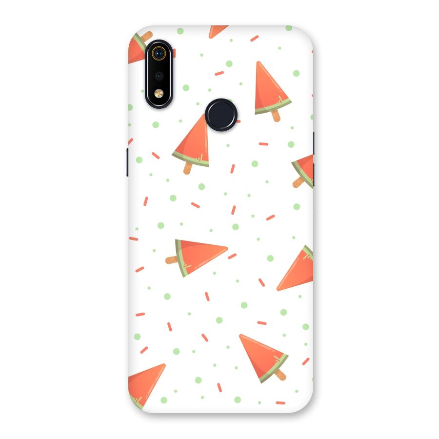 Watermelon Ice Creams Back Case for Realme 3i